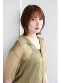 ラフストレートレイヤーボブ