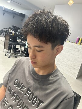 メンズ リコ(MEN'S RICO) スパイキーパーマスパイキーショートショートパーマ【大和】