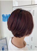 大人小顔丸みショートボブ20代30代40代【所沢駅/ショート】