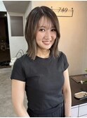 エアタッチバレイヤージュ×グレージュ