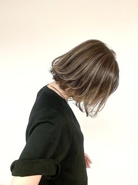 ファースト 長町店(first) バレイヤージュ/グレージュカラー