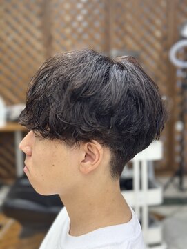 アサクラ シンキタ(ASAKURA SHINKITA) マッシュ×ニュアンスツイストスパイラルパーマ