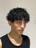 メンズカット＋ツイストパーマ/ツイストスパイラルパーマ