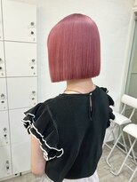 インク サカエ(inq sakae) ピンク/ボブ/髪質改善