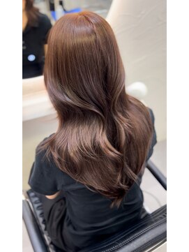 ヘルツ(Hz) こっくりbrown/レイヤーカット