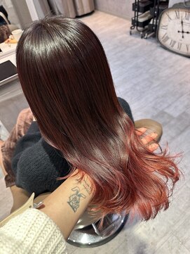 アストランティア 栄店(ASTRANTIA) 【 miho 】グラデーションカラー ＊＊