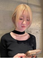 ロンドフルール 大宮東口(Lond fleur)&nbsp;ミニウルフレイヤーカット顔周りカット前髪カット韓国ボブ/大宮