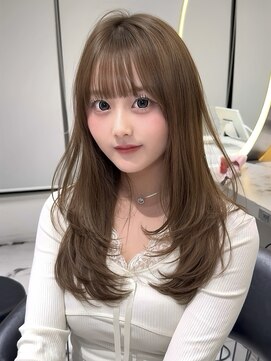 ロンドウル 熊本(Lond ulu) 韓国ヘア/ブリーチなし/顔周りカット/レイヤーカット/