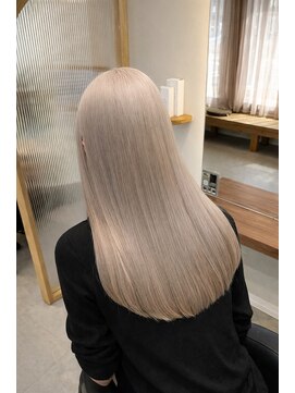 ヴァン カウンシル 岐阜店(VAN COUNCIL) ブリーチ・ダブルカラー・ミルクティーカラー