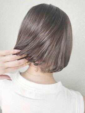 美容室 ハルミ ヘア リゾート 川口店(Harumi Hair Resort) 前髪/アンブレラカラー/こなれミディ/イメチェン/ウェーブパーマ