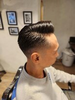 ワンワンオー バーバーショップ 長浜店(@110 BARBER SHOP)&nbsp;クラシック・サイドパート