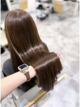 アチェロ(Acero.) 韓国風艶髪シナモンベージュ