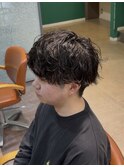 【札幌白石 メンズパーマ(波巻きスパイラル..)松本 凌弥】
