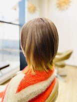 シャイン(shine)&nbsp;カット+ヴィラロドラカラー+スパトリートメント