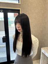 ユー(Yu.)&nbsp;ワンレンロング