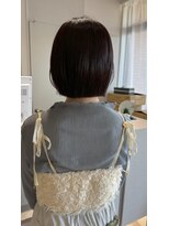 ログ(log)&nbsp;ニュアンスパーマ　髪質改善カラー　顔まわり　レイヤー　艶髪