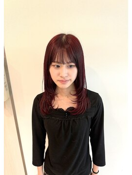 シュガー ヘアアンドネイル 仙台(SUGAR) チェリーレッドカラー