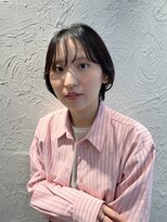 エクリ シセイドウ 麻布十番店(equri×SHISEIDO)&nbsp;【麻布十番】大人の丸みショートスタイル