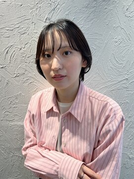 エクリ シセイドウ 麻布十番店(equri×SHISEIDO) 【麻布十番】大人の丸みショートスタイル