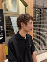 アンヘアー 元町三宮(UNHAIR)&nbsp;リバースセンターパート/ニュアンスウルフ/ダウンバング/三宮