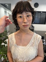 ドッグスター(dog star)&nbsp;ウルフパーマニュアンスパーマくせ毛風パーマ登戸向ヶ丘遊園
