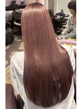 ヘアーサロン デ フォーエバークレール(hairsalon de Forever clair) 【血色感カラー】チェリーグレージュ