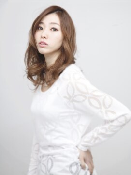 シャンプー ひろせ店(SHAMPOO) しっかりカールの大人可愛いひし形ヘア