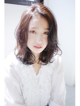 ヴィークス ヘア(vicus hair) vicushair 春髪ミディアム×グレージュ