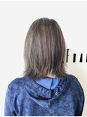 外ハネレイヤー×ミルクティーベージュ