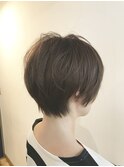 【cokuu】◆小顔効果×大人ショート×ベリーショコラカラー◆