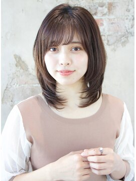 アフロート ルヴア(AFLOAT RUVUA) AFLOAT RUVUA高橋京佳の『『王道なミディアムひし形レイヤー』』