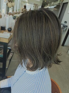 ガレリア エレガンテ 桑名店(GALLARIA Elegante) 切りっぱなしボブ☆ハイライト