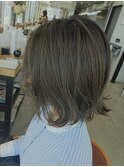 切りっぱなしボブ☆ハイライト