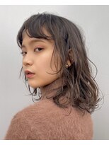 ユアーズ ヘア 恵比寿本店(youres hair)&nbsp;エアリーミディアムヘア 大森春奈