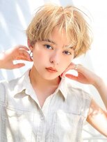 アグ ヘアー ピース 浜松高丘店(Agu hair peace) 《Agu hair》メンズライクもフェミニンも叶える万能ショート