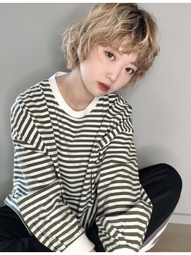 アンクー(Ankh) 【Ankh】ミニボブ×ブロンド