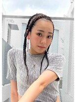 ラブ ロック Love' Lock コーンロウ・ブレイズ・成人式、成人式ヘア、dleague・chiharu