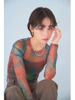 リトル 川越(little) アンニュイ丸みショートボブ