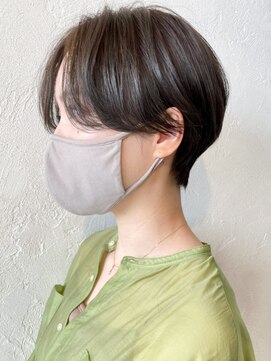 アルバム 渋谷パルコ(ALBUM) ハンサムエアリーショート_グレージュカラーボブウルフ_ba350332