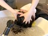 【1ランクUp＊/カット無し】 カラー+Cuケア+ヘッドスパ  ※ブリーチ無し