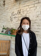 ヘアアンドメイク アース 入間店(HAIR&MAKE EARTH) 萩原 梨恵