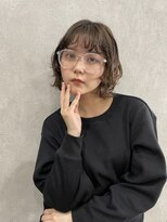 リアイス(Re:ICE) ミニボブレイヤーオン眉くせ毛風ワンカールパーマ