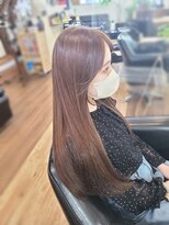 ヘアーガーデンスカイ(hair garden SKY) 結んでもおろしても可愛い顔周りロング編