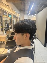 アイズ 海老名(AIZU)&nbsp;ニュアンスパーマ　カルマパーマ　センターパートウルフ