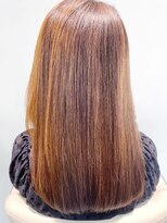 美容室フルール&nbsp;20代30代40代大人かわいい♪艶感シークレットハイライトベージュ