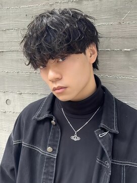 ポート 浦和(PORT) 波巻きスパイラルパーマツイストスパイラルパーマメンズマッシュ