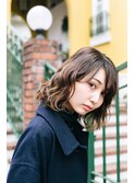 ボブ＋波ウェーブ