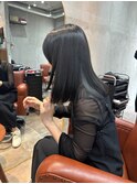 髪質改善カラー×ブルーブラック【表参道,青山,外苑前美容室】
