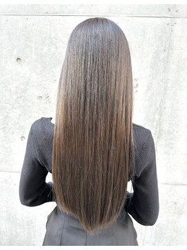 レスピア 銀座中央通り店(Respia) 大人可愛い春のブラウンカラー【銀座/有楽町】30代40代50代