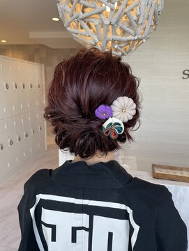 ヘアーデザイン シーベル(HAIR DESIGN SEA BELLE) 浜松祭りヘアセット
